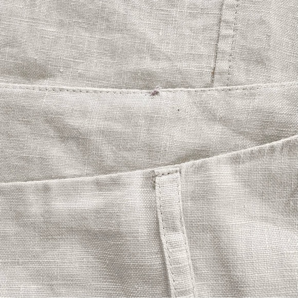 For Cynthia 100% Linen Maxi Long Modest Skirt Sand Neutral Boho Chic Size Medium - Picture 9 of 16